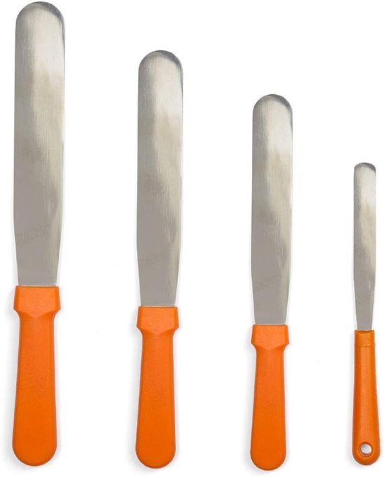 0271011 Spatel, plat, 33 cm, lemmet 20 cm