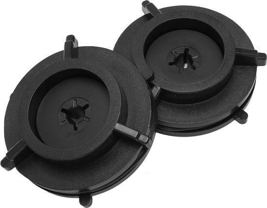 1 Paar 10 Inch Reel-to-Reel Tape Nab Hub-adapter voor B67 Akai Teac G8M2 Universeel Laadapparaat . van Generic