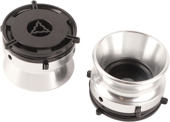 1 Paar Hub Adapters voor Studer en Akai, Aluminium Legering 10 inch Tape Opener voor Reel to Reel Audio