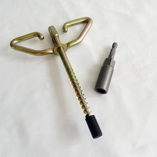 1 Set Ijsankers voor Vissen – Elektrische Booradapter voor Tentverankering – Lichtgewicht Draagbare Tentstokken – Essentieel Accessoire van Merkloos