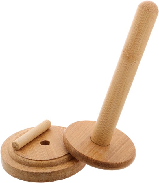 1 Set Spoel houder Garenspanner Garen opslag Eenvoudige garenhouder Ecologische garenhouder Tanglevrije opslag ambachtelijke organisator houten bolletjes houder breien Khaki