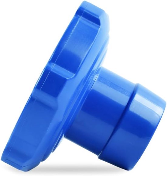 1 stuk zwembadslangadapter skimmer voor inloopzwembaden (blauw)