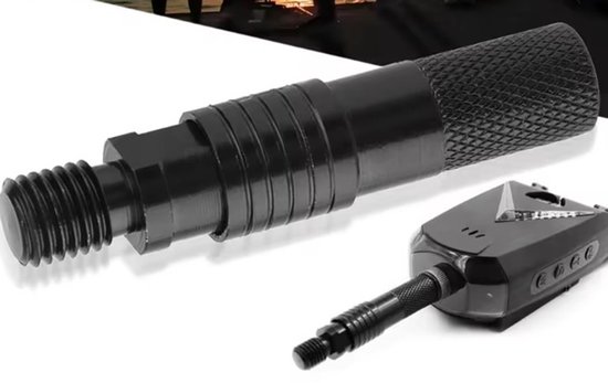 1 Stuks - Quick Release Connector - Zwart - Vissen - Beetmelder - Bankstick van Merkloos