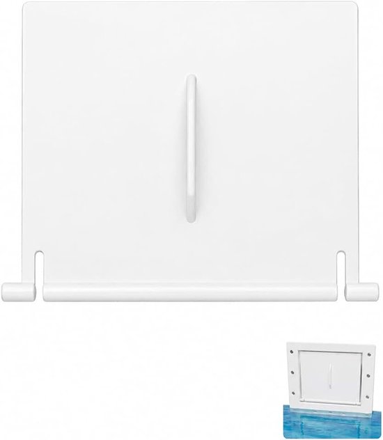 1 x afdekking voor zwembaden, reservedeur van kunststof, hoge weerstand, eenvoudige installatie in minuten, herstelt optimale zuigkracht en filtratie voor kristalhelder water