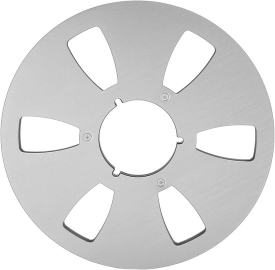 10 Inch Lege Tape Spoel voor Reel-to-Reel Spelers, 6 Gaten Aluminium Opnameband Spoel van Merkloos