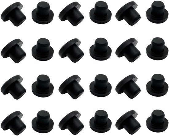 10 mm siliconen stop siliconen stop conische buisstop ronde stop ronde buisdop buis buiten buisafdekking stoelpootdoppen buisafsluitdoppen meubelgatafdekkingen