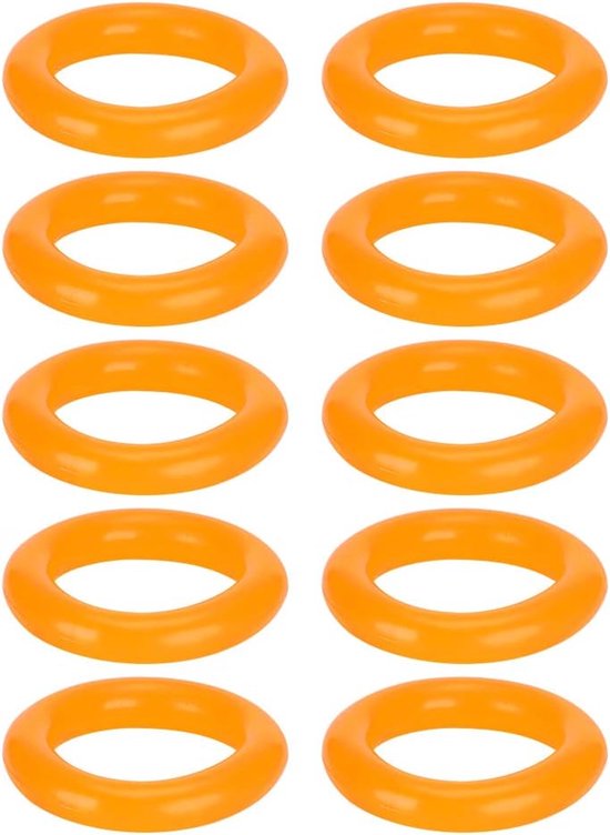 10 stks Naaimachine Spoelopwinder Spoelring Rubberen Ring Wrijving Wiel Vervanging Accessoires(Outer diameter 3.7cm)