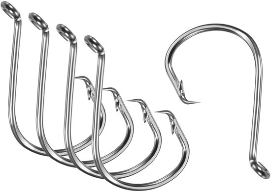 10 Stuks 8/0# Drillinge Vis Haken van Kohlenstofstaal