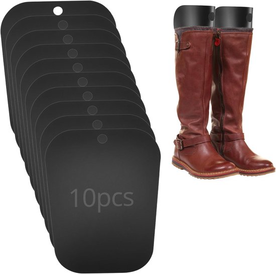 10 Stuks Herbruikbare Plastic Boot Tensioners van 32 cm voor Hoge Laarzen, Voorkomt Kreuken en Buigen, Ideaal voor Dames en Heren