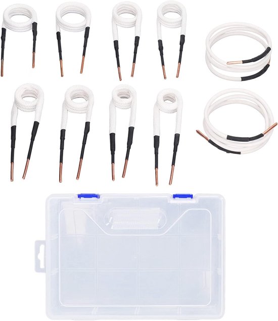 10 Stuks Inductieverwarmer Verwijderingsspoel van Messing Kern Draad - Accessoires voor Ontsteking, 3mm Dikte, Ideaal voor Reparaties en Onderhoud