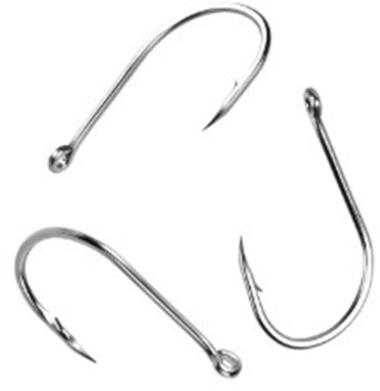 10 Stuks - Karperhaak met oog maat 2 - karper - karperhaken - haken - haak - vissen - vishaak van Red Oak Road.