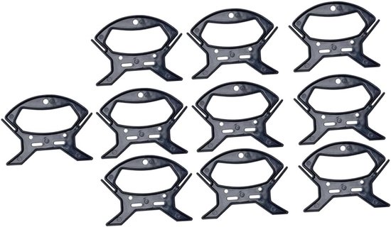 10 Stuks Reel Rope Organizer voor Muurwerk Draad, Verlengsnoer en Vliegerkoord Coils van Merkloos