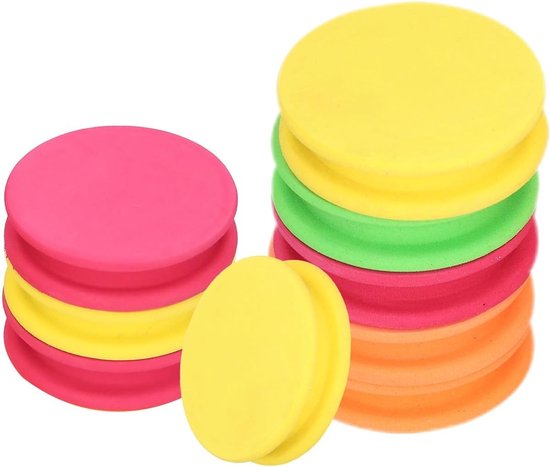 10 Stuks Schuim Spoelen voor Vissen - Kleurige Winding Bord Spoelen voor Visaccessoires, Ideaal voor Hengelsport en Vissers van Merkloos