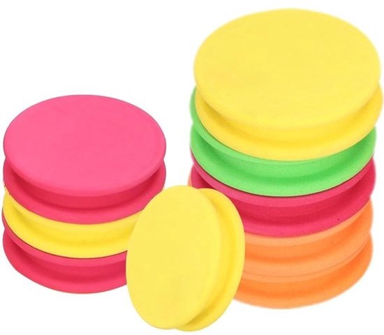 10 stuks schuimspools voor vissen - Kleurige windingbordjes en draadspoelen - Ideaal voor visaccessoires en hobbyprojecten