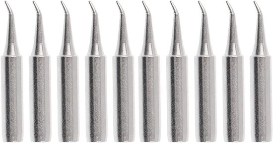10 Stuks Vervangende Soldering Iron Tips voor 900M-T - Solderen, Lood, en Accessoires voor Elektronica van Merkloos