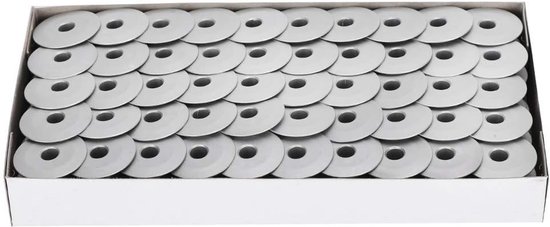 100 Stuks Aluminium Spoelen voor Industrieel Naaiwerk, Geschikt voor DY 6-5 Machines, Duurzaam en Praktisch, Perfect voor Naaiwerk en Quilten