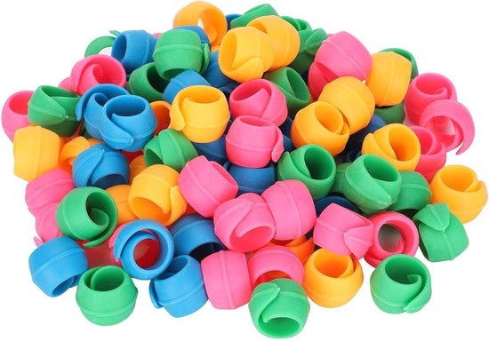 100 Stuks Draadspoelhouders voor Borduurwerk en Quilten - Draadclips voor Naaien en Organiseren van Spoelen van Merkloos