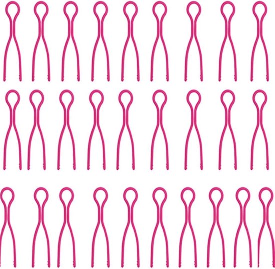 100 Stuks Spoelhouders en Draadclips voor Naaiaccessoires - Houd je Garens Georganiseerd en Voorkom Verwarde Draden van Merkloos