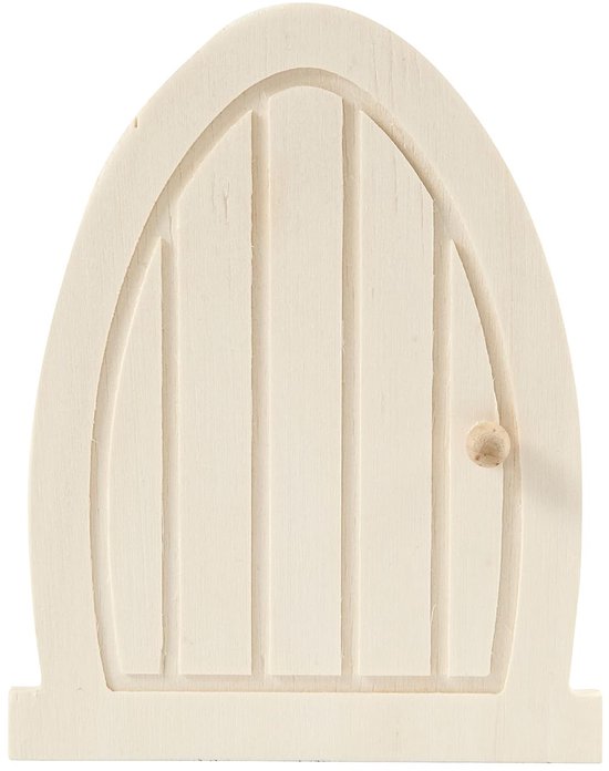 100263 deur, 10 x 13 x 0,5 cm, 1 stuk multiplex