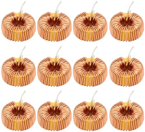 100Uh Toroïde Inductor Draad, 20Pcs 0.6mm Diameter Koperen Inductor Draad Wrap Inductie Spoelvervanging, Toroïde Kern Inductoren Voor Pcb Circuit Board