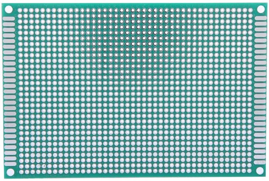 10Pcs 8X12Cm Double Side Prototyp Platine 8X12, Prototype Pcb 30Cm Prototype Pcb Vertind Breadboard Printplaat