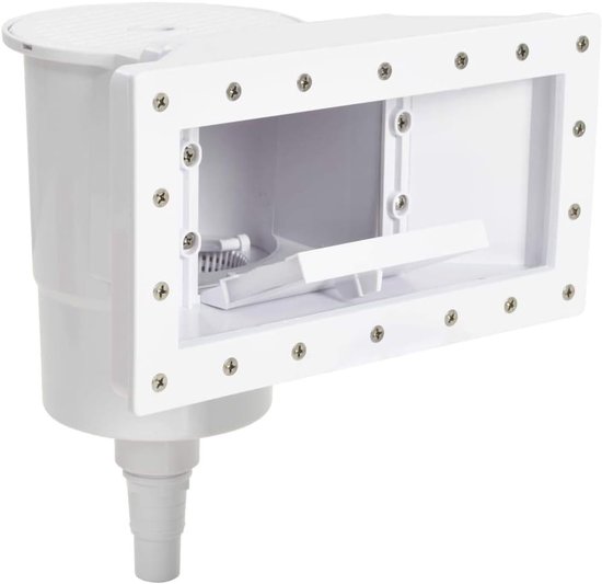 11-delig. Zwembadskimmer set, brede muilskimmer set, brede muk inbouwskimmer-complete set, skimmer set incl. zwembad oppervlakteskimmer skimmer 34,3 x 25 x 30,5 cm