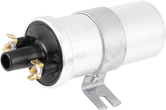 12 Volt Ontstekingsspoel, 3 Ohm Non-Ballast Ontstekingsspoel voor Lucas 12 Volt Toepassingen DLB101, Hoogwaardige Vervanging voor Auto's en Motoren van Merkloos