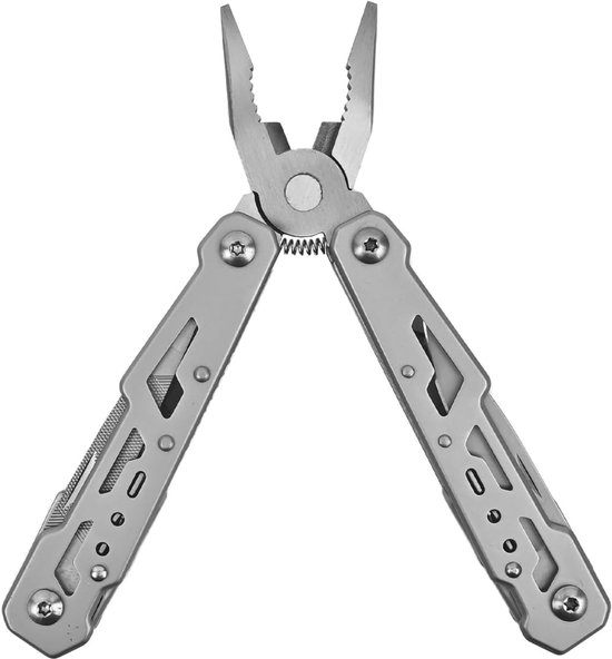 13-in-1 Multitool met Pliers - EDC Multi Tool met Glass Breaker & Belt Cutter voor Camping - Fishing - Outdoor Activiteiten van Merkloos