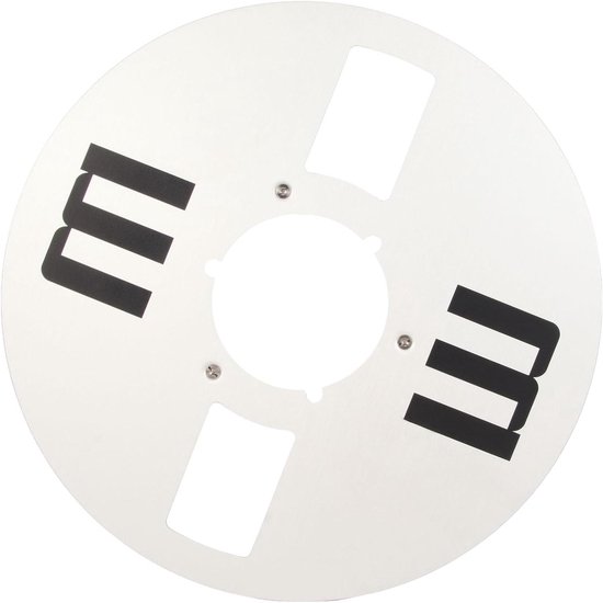 1/4 10 Inch Lege Tape Reel Universele Aluminiumlegering Open Reel Sound Tape Lege Reel Opening Machine Part voor Reel to Reel Tape Player van Merkloos