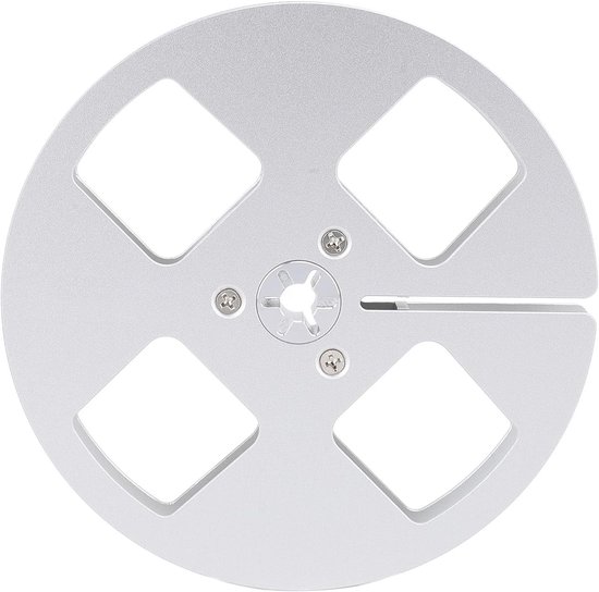 1/4 5 Inch Lege Tape Reel, Aluminium Leger Leeg Spoel met 4 Gaten voor ReVox en Studer, Ideaal voor Analoge Opnames en Tape Recorders