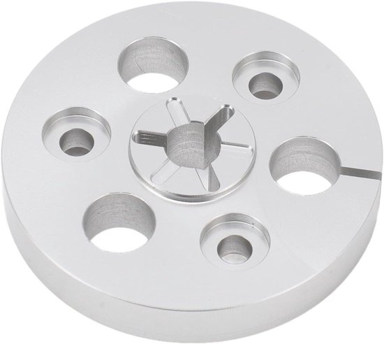 1/4 7 Inch Empty Reel to Reel Tape, Aluminum Nab Hub Adapters with Mounting Screws for Reel Tape Recorders, Universal Accessories for Reel Tape Recorders
