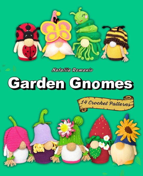 14 Schattige Haak Patronen voor Gnomes in Amigurumi Stijl van Merkloos