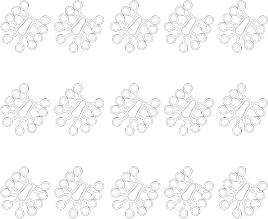 150 Stuks Pellet Bait Band Micro Bait Ringen voor Effectieve Visvangst en Aaspresentatie