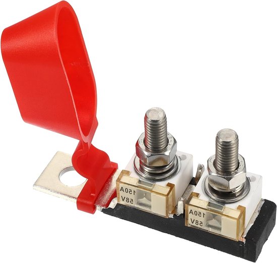 150A MRBF Terminal Fuse Block Kit - Zwart Plastic, Veiligheid, Elektrische Installatie, 1 Set van Merkloos
