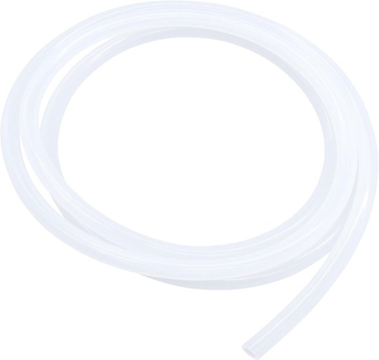 15mm ID x 19mm OD Silicone Tube 2.5m, Clear Flexible Food Safe Hose Air Water Pipe for Pumpkin Transfer, Aquarium - ShopVlot