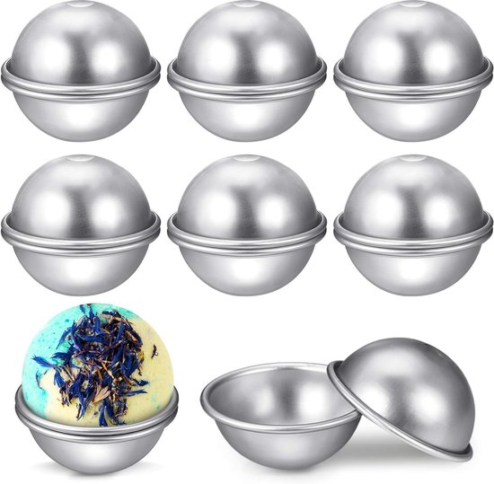 16 stuks badbommen zelf maken - 6,5cm Diy badbommen vormen Bath Bomb