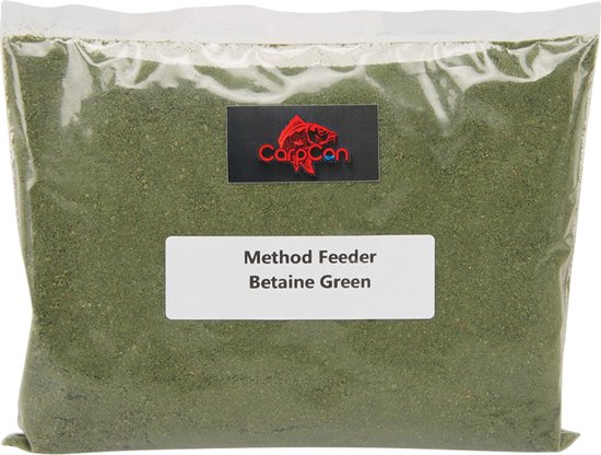 1kg Method 'Betaïne Green' - Method Feeder Grondvoer - Karper/Witvis lokvoer - Feeder Vissen - Aas - Method voer
