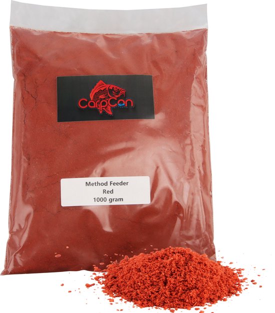 1kg Method 'Robin Red' - Method Feeder Grondvoer - Karper/Witvis lokvoer - Feeder Vissen - Aas - Method voer van Merkloos