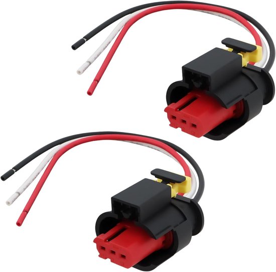 2-delige 3-pins auto ontstekingsspoel connector plug bedrading boom 71752816 geschikt voor Alfa en Fiat voertuigen