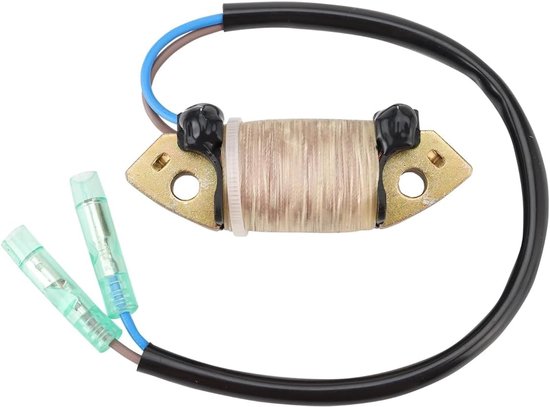 2-draads oplaadspoel compatibel met 4-takt 6HP 8HP 9.9HP buitenboordmotor, 68T-85520-00