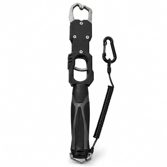2-in-1 Fishing Gripper, Aluminium Alloy with Scale, 27 kg Weighing Device - ShopVlot