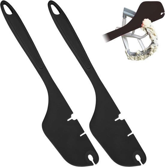 2-pack siliconen spatel mixer klopper schraper compatibel met Kitchen