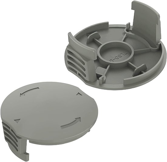 2 Pieces Grass Trimmer Spool Cover Compatible F016F05320, Replacement