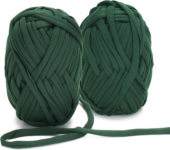 2 Rollen 30 m Zachte Elastische Plantentouw voor Tuinieren - Donkergroen Tuin Cord, Ondersteuning voor Planten, Tuinaccessoires