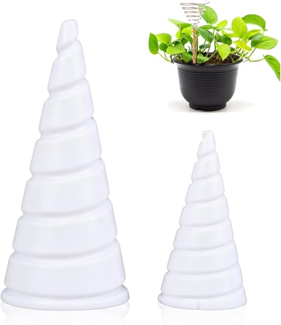 2 STKS Coil Winding Jig, Koperdraad Antenne Jig Spiraal Antenne Maken Kegels Air Plant Houder Tool Groenten Tuin Tool Voor Elektrocultuur Tuinieren