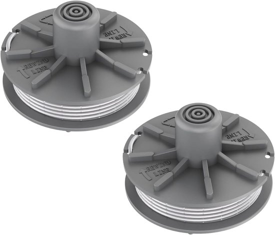 2 STKS Grastrimmer Spoel Vervanging Voor Easycut 400 Art.8846 400/25 Art.9807, ComfortCut450 Art.8847 450/25 Art.9808 Plus 500/27 Art.9809, PowerCut Art.8848, SmallCut 300/27 3 Art.9 805 Plus 350/23