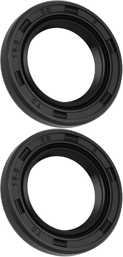 2 Stks TC Rubber Oliekeerring 19.8x30x5mm NBR As Seal Pakking Geschikt voor Quad ATV