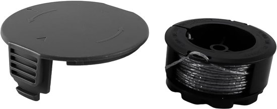 2 stuks grasmaaieraccessoires, F016800570-spoel en 1600A01R5J-afdekking voor Universal GrassCut 18 18-26 18-260