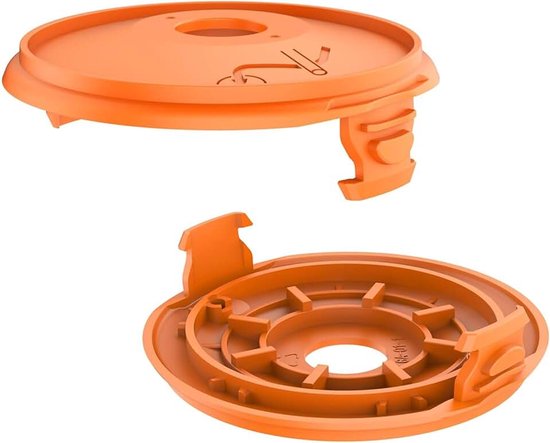2 stuks grastrimmer spoelafdekking compatibel met Gardena 5344-20, vervangende trimmerkap voor Gardena EasyCut ComfortCut PowerCut SmallCut Grastrimmer