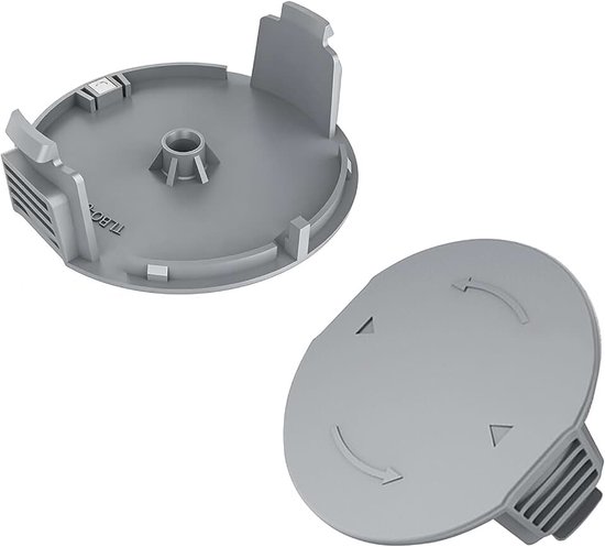 2 stuks Grastrimmer Spoelkap Compatibel met Bosch 1600A01R5J, Vervangende Trimmerkappe voor Bosch Universal GrassCut 18, Universal GrassCut 18-26, Universal GrassCut 18-260